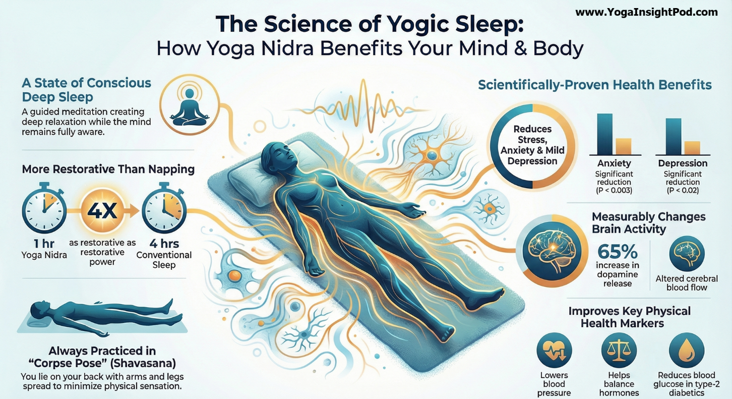 Yoga Nidra: Science-Backed Benefits of Yogic Sleep